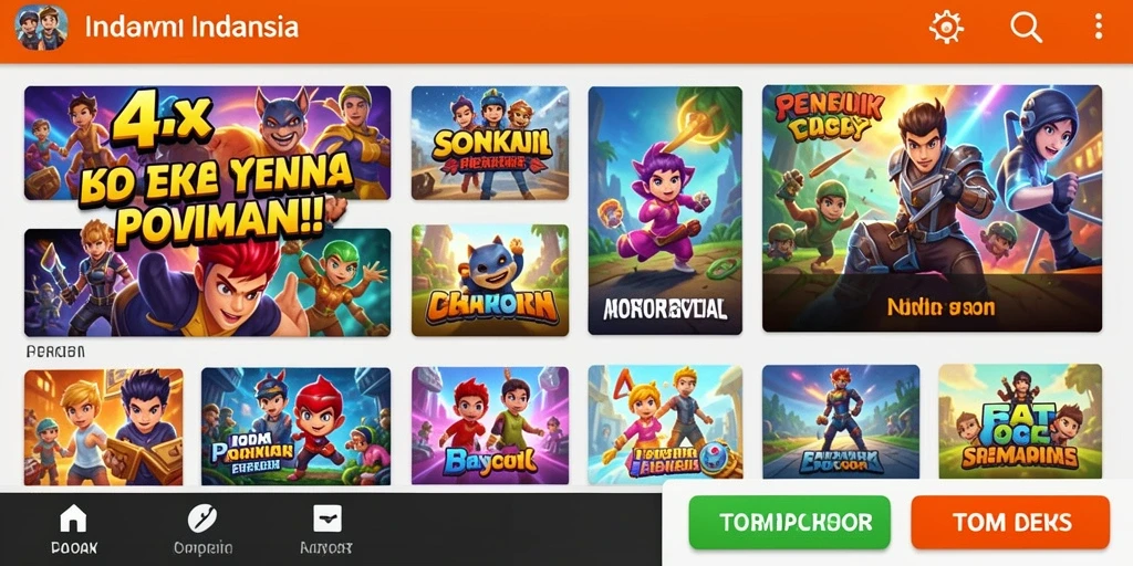 Aksi seru dalam gameplay multiplayer yang kompetitif.