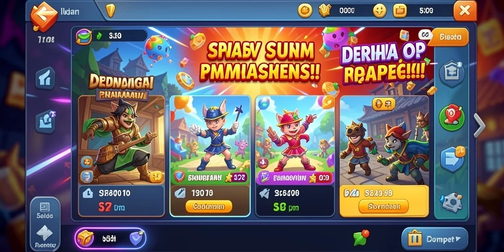 Tantangan seru dengan grafis memukau.