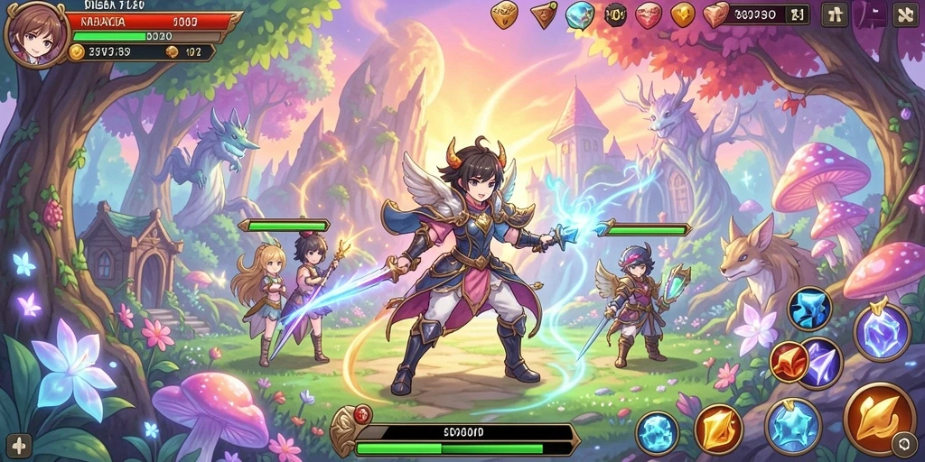 Fitur multiplayer yang memungkinkan interaksi dengan teman.