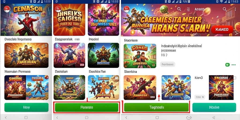 Sistem reward yang menarik dan adiktif.