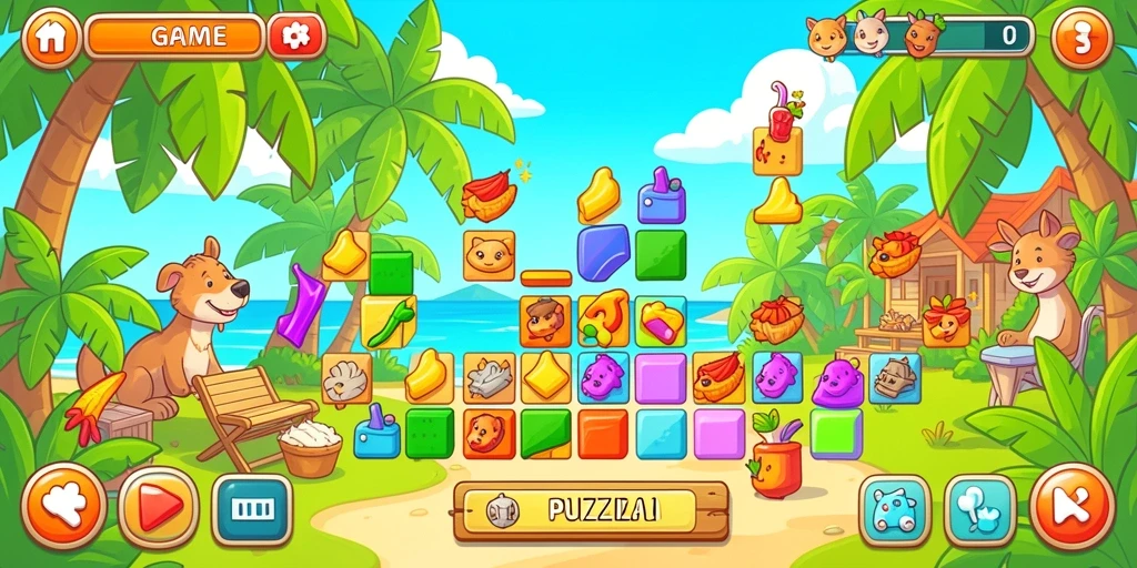 Tantangan seru yang menanti setiap pemain.