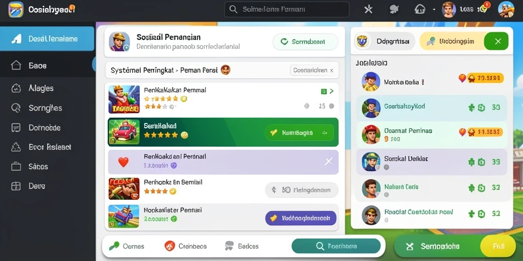 Screenshot dari misi seru yang harus diselesaikan.