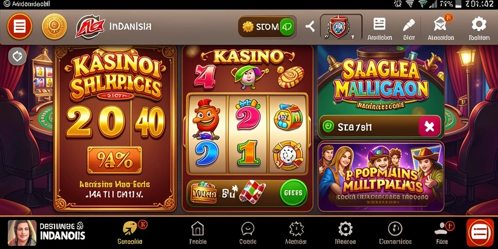 Mode multiplayer yang memungkinkan bersaing dengan pemain lain.